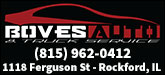Bove's Auto & Truck Service LLC Sponsorship Banner