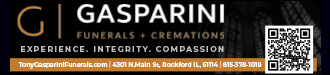 Gasparini Funeral Home Wide Sponsorship Banner